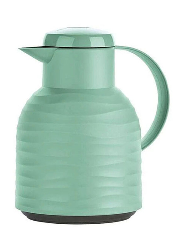 

Emsa 1 Ltr Plastic Samba Wave Vacuum Jug, Light Green