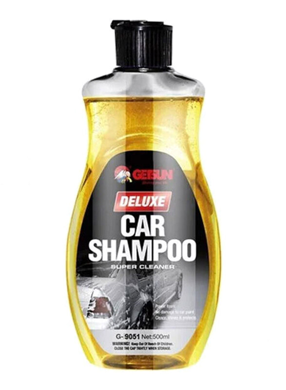 

Getsun Deluxe Car Shampoo Super Cleaner, G-9051, 500ml, Yellow
