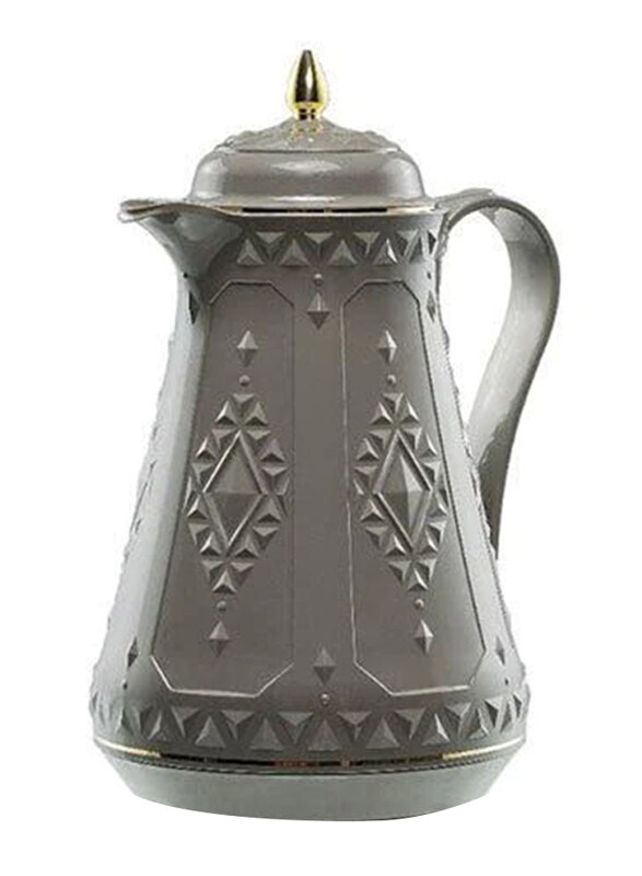 

Rose 1.0 Ltr Plastic Thermos Flask, RS-2121-13-A16, Grey