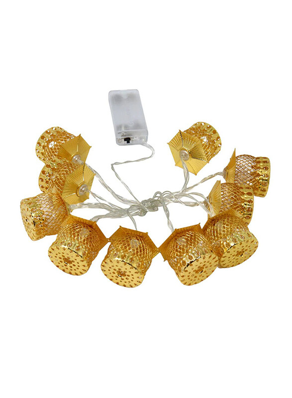 

Saving Home Ramadan Hanging LED Light, SH-077I, Gold