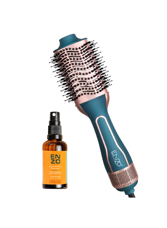 

Enzo Hair Dryer Brush, EN-4112, Blue/Pink