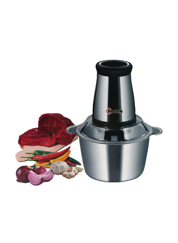 

Krawn 2L Electric Chopper, KW-39420, Silver