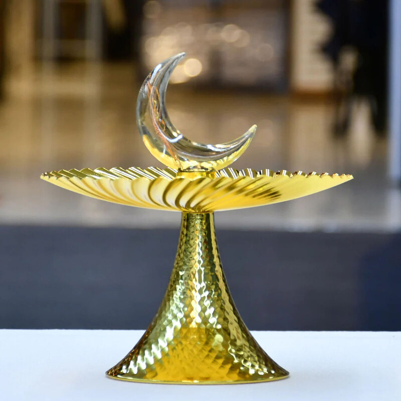 

Saving Home Ramadan LED Moon Light, 22cm, Gold
