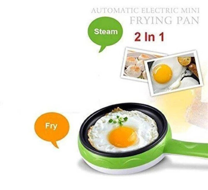 

Unbranded Steamed Boiled Egg Multi Functional Magic Pot, 350W, White/Green