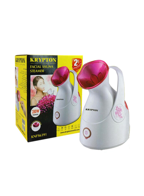 

Krypton Facial Sauna Steamer, KNFS6391, White/Pink