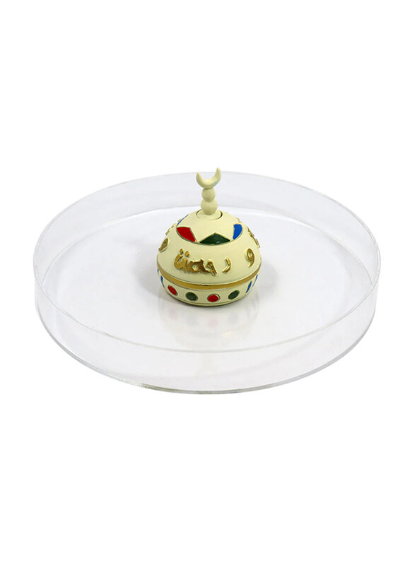 

Saving Home 30cm Ramadan Round Acrylic Tray, SH299, Clear