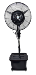Climate Plus 26 Inches Portable Misting Fan with Square Big Tank 42L