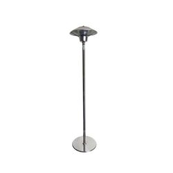 Climate Plus 2000w Halogen Floor Stand Heater in Stainless Steel