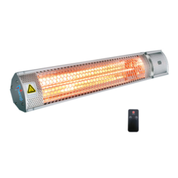 Electric Halogen Heater (Silver)