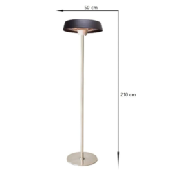 Climate Plus Standing Electric Heater Round Top
