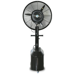 Climate Plus 26 Inches Portable Misting Fan with Square Big Tank 52L