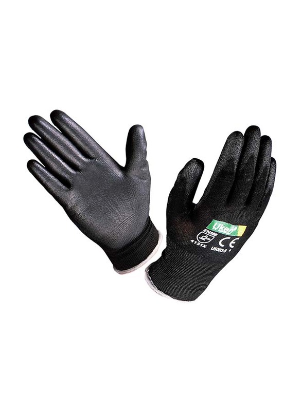 

Uken Handle Grip Gloves, Black, Small