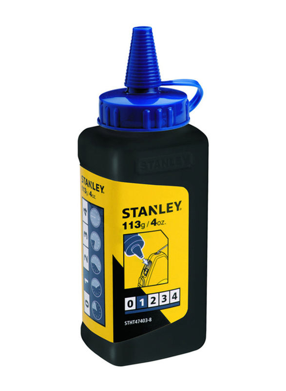 Stanley 113g Chalk Powder Refill, STHT47403-8, Blue
