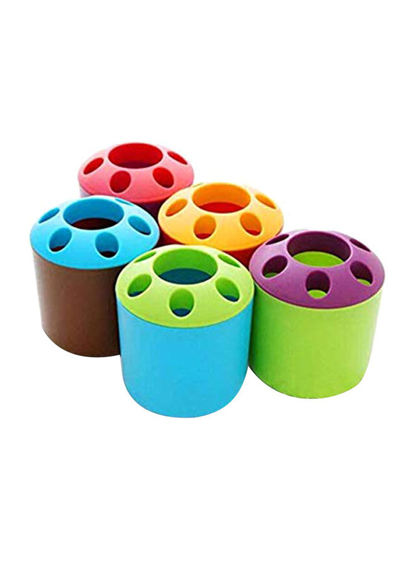 Asmaco General Purpose Silicone Sealant Set, 4 Pieces, 280ml, Multicolour