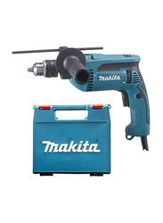 Makita Electric 680W Hammer Drill, 16mm 2800RPM, HP1640K, Teal/Black