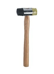 Sparta 35mm Flatting Hammer with Wooden Handle, 108305, Silver/Beige