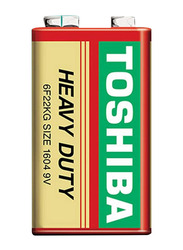 Toshiba 9V Heavy Duty Alkaline Batteries, Multicolour