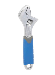 Gazelle 10-inch Adjustable Wrench, G80163, Blue/Silver