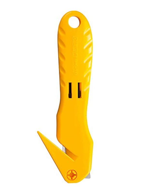 Olfa SK-10 Concealed Blade Safety Knife, Yellow