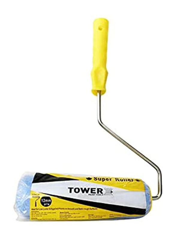 Tower Tools Super Roller Brush, 9-inch, Yellow