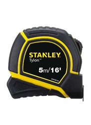 Stanley 5 Meter x 19mm Tylon Short Tape, STHT36194, Black