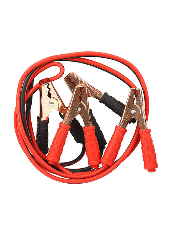 

Terminator 2.5m Battery Booster Cable with Copper Plated Clamps with 400 AMP, Red/Black