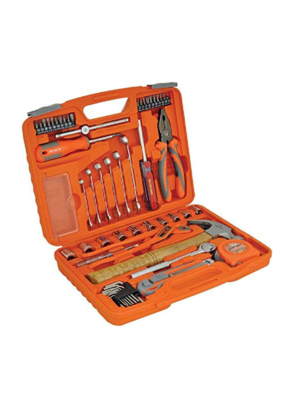 Pro-Tech 66-Piece Tool Kit, 2724271569117, Orange/Grey