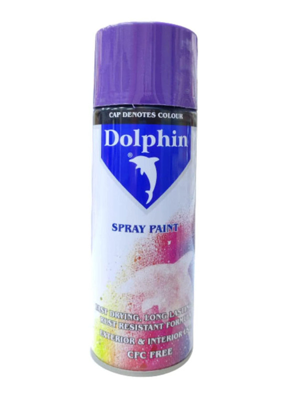 Dolphin Spray Paint, 400ml, Violet