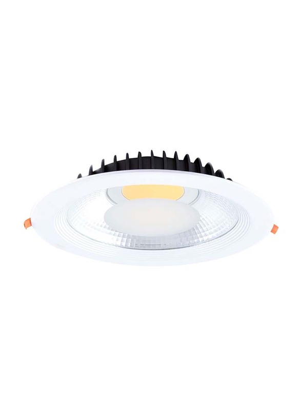Milano 20W Curved LED Downlight, White
