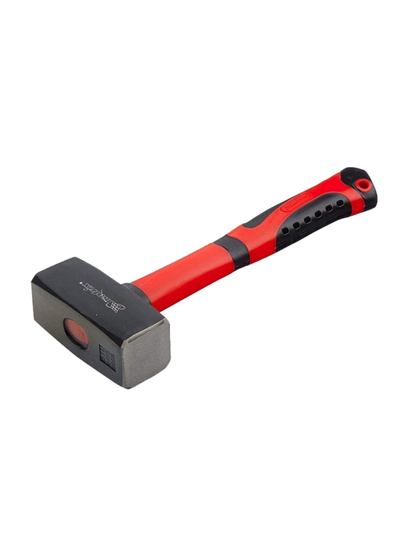 MTX 1000g Sledge Rubber Coated Handle Hammer, 109199, Black/Red