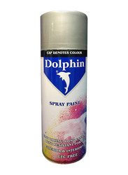 Dolphin Spray Paint, 400ml, Metallic Silver