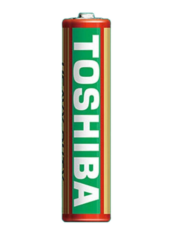 Toshiba 1.5V Heavy Duty AAA Alkaline Batteries, 4 Pieces, Multicolour