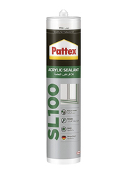 Pattex 280ml Acrylic Sealant, SL100, Multicolour