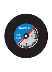 Gazelle 14-inch Stainless Steel Large Cut-Off Wheels, Black