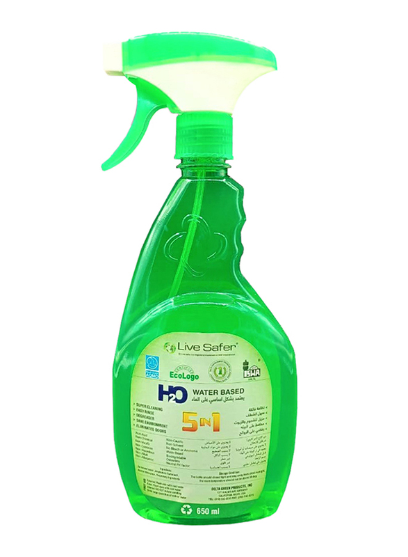 Delta Green Glass Liquid Cleaner & Degreaser, 650ml