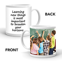 Ajooba Dubai Education Learning Mug 8516, White