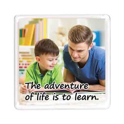 Ajooba Dubai Education Learning Magnet 8522, Transparent