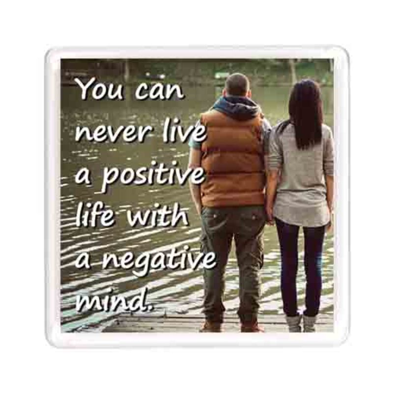 Ajooba Dubai Motivation Magnet 7694, Transparent