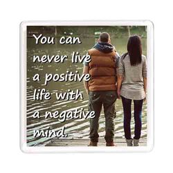 Ajooba Dubai Motivation Magnet 7694, Transparent