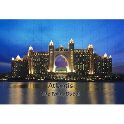 Ajooba Dubai Souvenir Puzzle Atlantis 0002, White