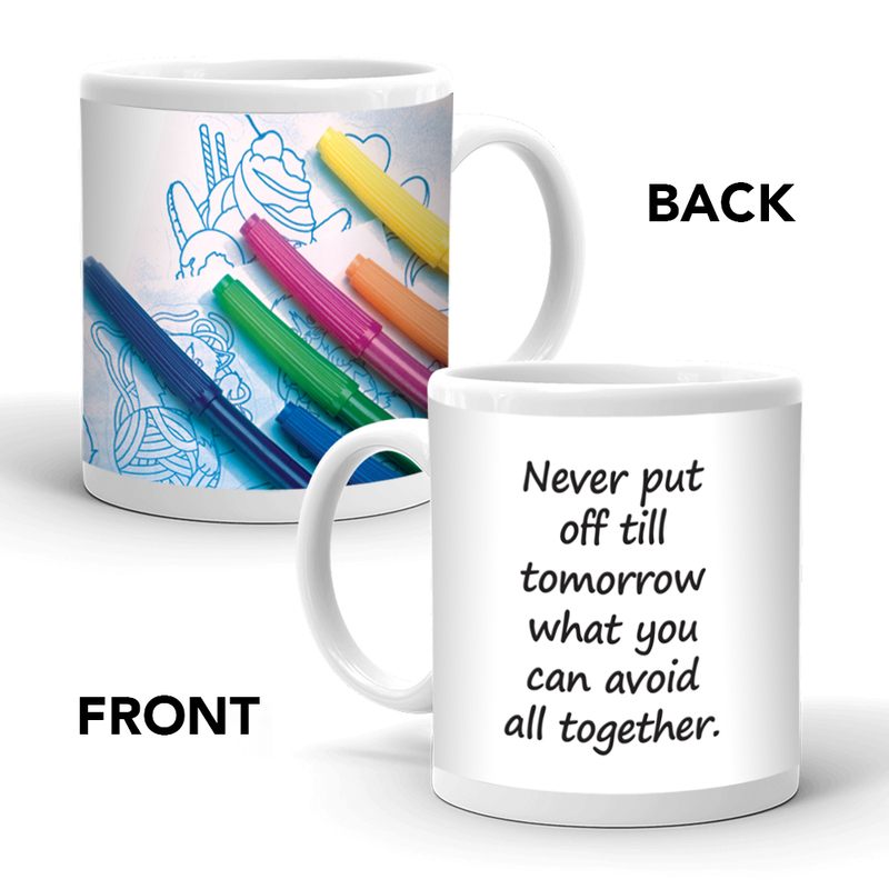 Ajooba Dubai Humour Mug 2338, White