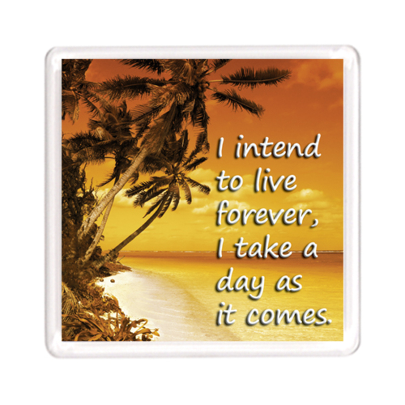 Ajooba Dubai Motivation Magnet 2206, Transparent