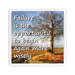 Ajooba Dubai Motivation Magnet 7702, Transparent