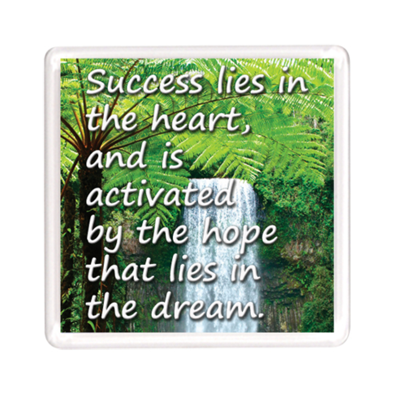 Ajooba Dubai Motivation Magnet 2131, Transparent