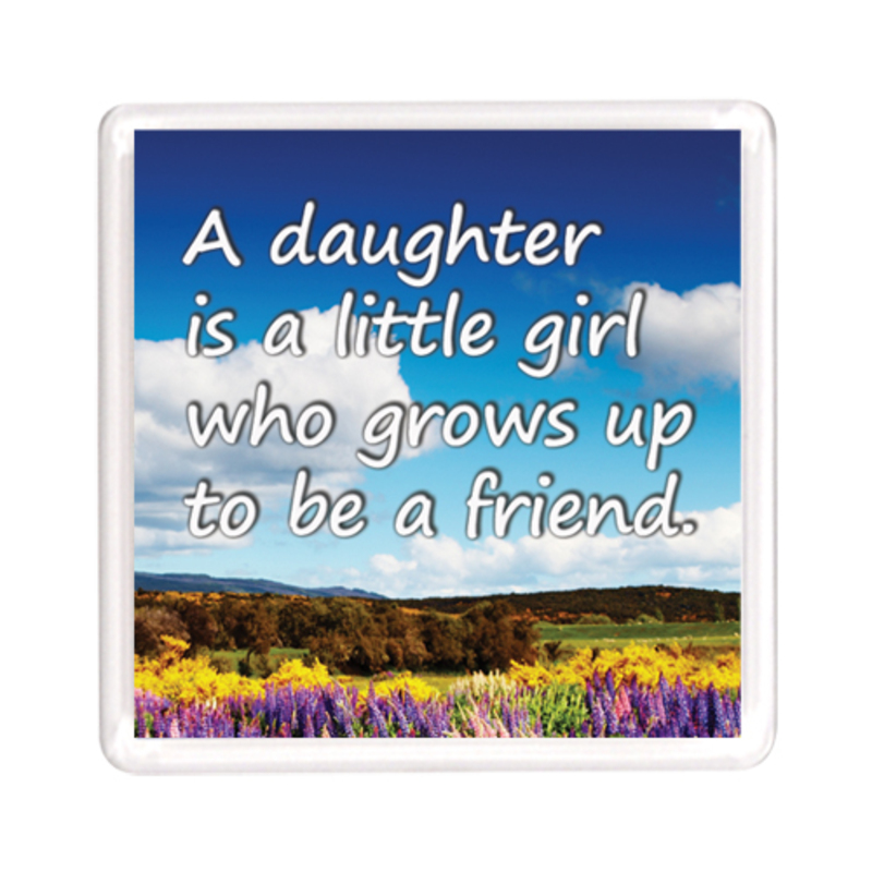 Ajooba Dubai Daughter Love Magnet 2146, Transparent