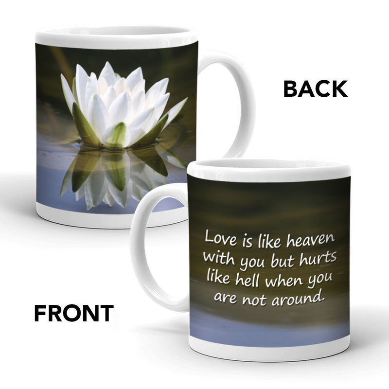 Ajooba Dubai Love Mug 2207, White