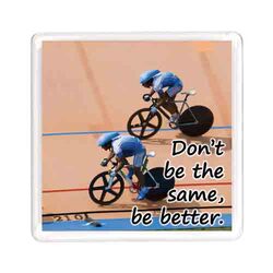 Ajooba Dubai Motivation Magnet 7654, Transparent