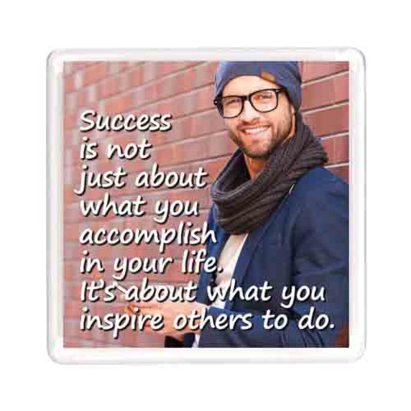 Ajooba Dubai Motivation Magnet 7715, Transparent