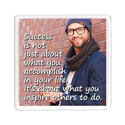 Ajooba Dubai Motivation Magnet 7715, Transparent