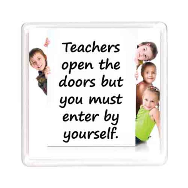 Ajooba Dubai Education Teachers Magnet 8521, Transparent